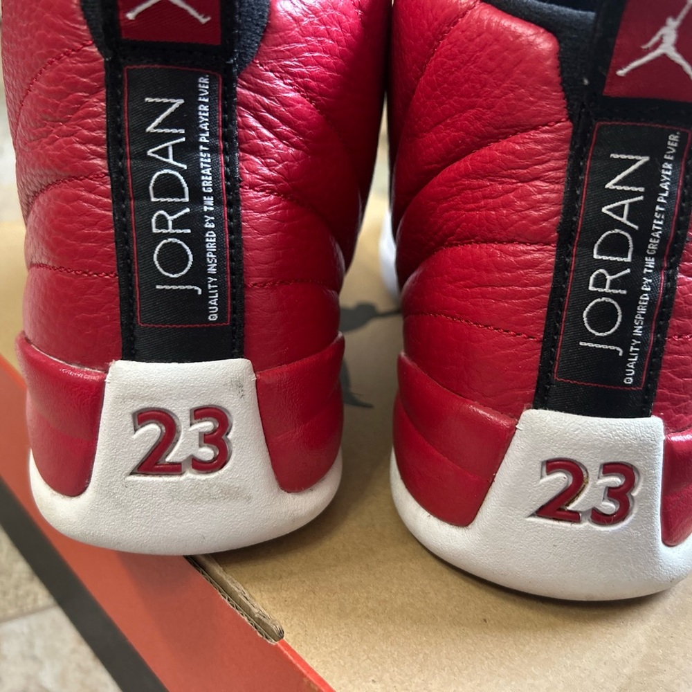 Air Jordan Retro 12 Gym Red 2016 Men’s Size 8.5 - Picture 7 of 9